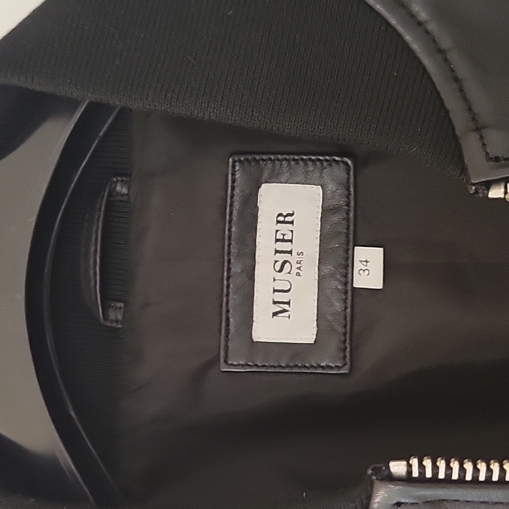 Black Leather Jacket - Picture 2 of 5